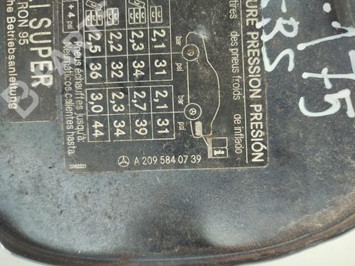 Fuel flap MERCEDES-BENZ CLK (C209) CLK 200 Kompressor (209.342) | BP12106843C131 