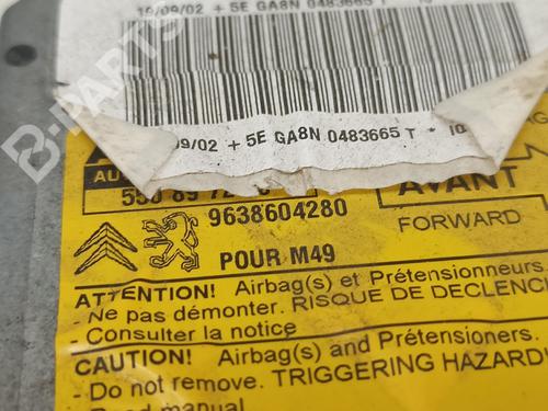 ECU airbags CITROËN BERLINGO / BERLINGO FIRST Box Body/MPV (M_) 2.0 HDI 90 (MBRHY, MCRHY) | BP12125349M53 