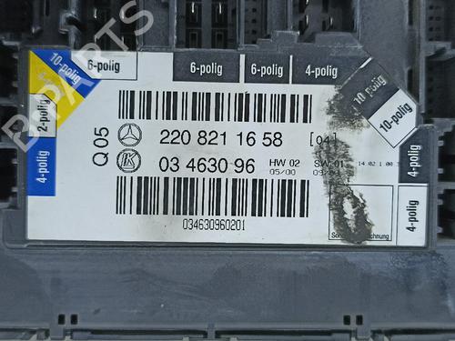 Engine control unit (ECU) MERCEDES-BENZ S-CLASS (W220, V220) S 320 CDI (220.026, 220.126) | BP12592629M57 