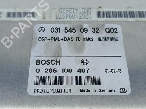 ABS pump MERCEDES-BENZ S-CLASS (W220, V220) S 320 CDI (220.026, 220.126) | BP12584027M43 