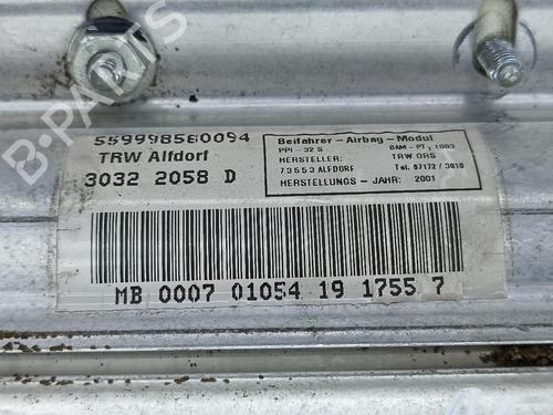 Passenger airbag MERCEDES-BENZ S-CLASS (W220, V220) S 320 CDI (220.026, 220.126) | BP12583995C10 
