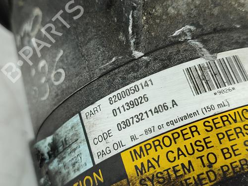 AC compressor RENAULT MEGANE II Estate (KM0/1_) 1.5 dCi (KM0F, KM0T, KM2B) | BP12989800M34