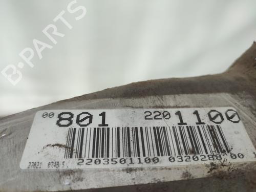 Rear axle MERCEDES-BENZ S-CLASS (W220, V220) S 320 CDI (220.026, 220.126) | BP14431581M2 