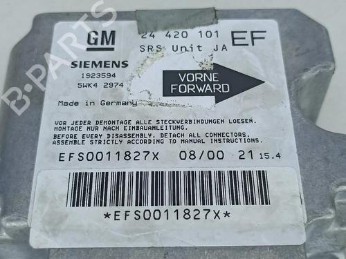 Kollisjonspute styreenhet OPEL OMEGA B (V94) 2.5 TD (F69, M69, P69) | BP13512194M53 