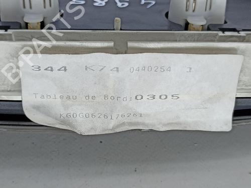 Instrument cluster RENAULT LAGUNA II Grandtour (KG0/1_) 1.9 dCi (KG0G) | BP13553545C47 