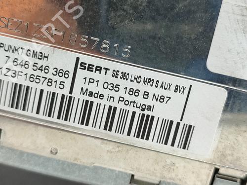 Radio SEAT LEON (1P1) 1.9 TDI | BP13576724E6 