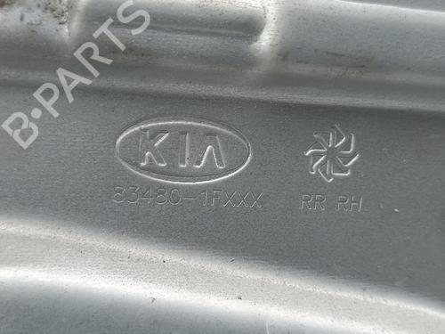 Rear right window mechanism KIA SPORTAGE II (JE_, KM_) 2.0 CRDi | BP14433758C25 