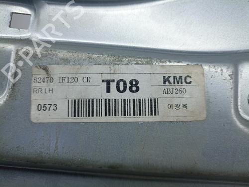 Rear left window mechanism KIA SPORTAGE II (JE_, KM_) 2.0 CRDi | BP14433760C24 