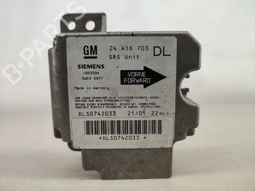 Kollisjonspute styreenhet OPEL ASTRA G Estate (T98) [1998-2005]  13731227