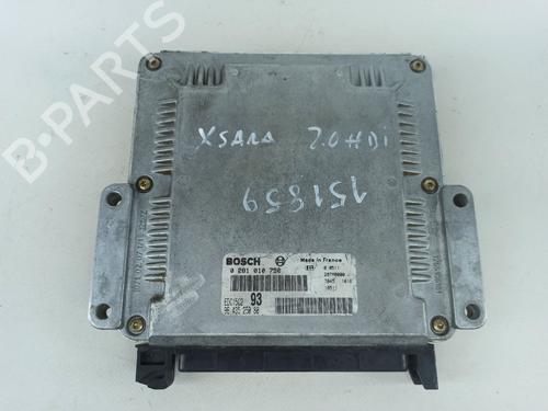 Used Engine control unit (ECU) CITROËN XSARA (N1) 2.0 HDi 90 (90 hp) 6185555