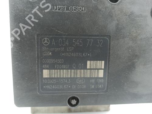 ABS pump MERCEDES-BENZ C-CLASS Coupe (CL203) C 200 Kompressor (203.742) | BP13758466M43 