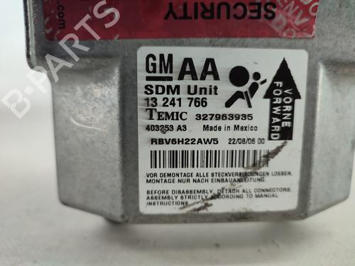 ECU airbags OPEL ZAFIRA / ZAFIRA FAMILY B (A05) | BP13905544M53