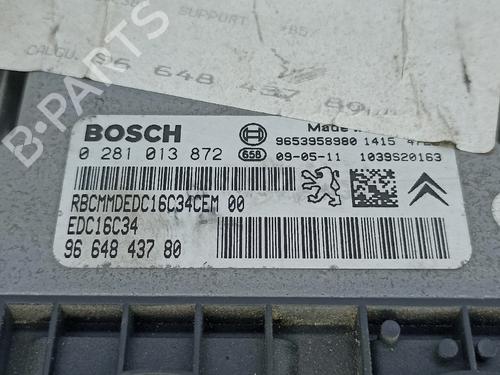Engine control unit (ECU) CITROËN C4 Coupe (LA_) 1.6 HDi | BP14970416M57 