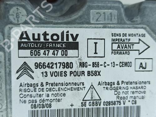 ECU airbags CITROËN C4 Grand Picasso I (UA_) 2.0 HDi 138 | BP15556562M53 