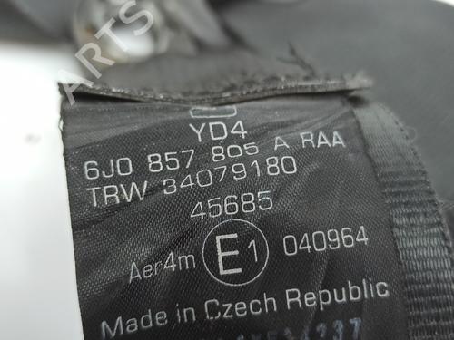 Rear right seatbelt SEAT IBIZA IV (6J5, 6P1) 2.0 TDI | BP15556451I28 