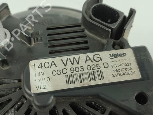 Alternator VW GOLF VI (5K1) 1.4 TSI | BP15962182M7 