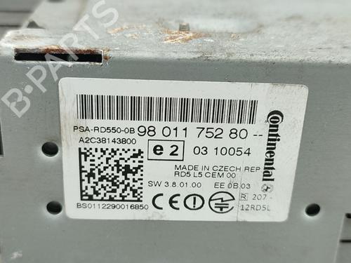 Radio CITROËN DS4 (NX_) 1.6 HDi 110 | BP16097698E6 