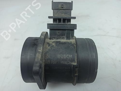 Mass air flow sensor FIAT FIORINO Box Body/MPV (225_) 1.3 D Multijet (225BXD1A, 225BXB1A, 225BXB11) 0281002963