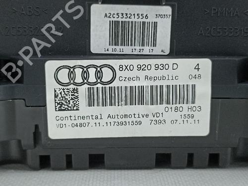Instrument cluster AUDI A1 (8X1, 8XK) 1.6 TDI | BP16367589C47 