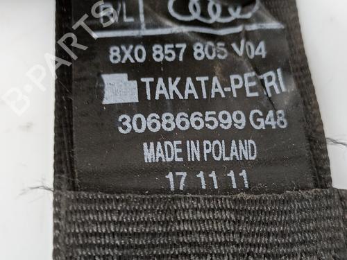 Rear right seatbelt AUDI A1 (8X1, 8XK) 1.6 TDI | BP16367541I28 