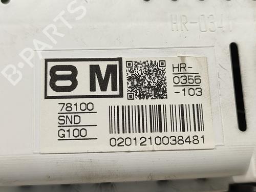Instrument cluster HONDA CIVIC VIII Saloon (FD, FA) 1.3 IMA (FA3, FD3) | BP16462085C47 