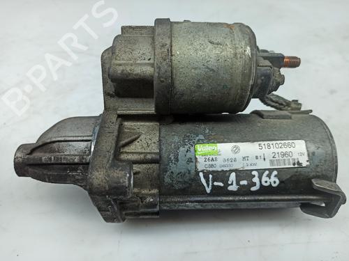 Starter FIAT FIORINO Box Body/MPV (225_) 1.3 D Multijet (225BXD1A, 225BXB1A, 225BXB11) 518102660