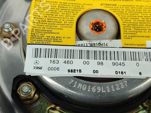 Driver airbag MERCEDES-BENZ M-CLASS (W163) ML 230 (163.136) | BP16523005C9 