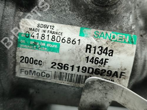 AC compressor FORD FIESTA V (JH_, JD_) 1.4 TDCi | BP17142378M34