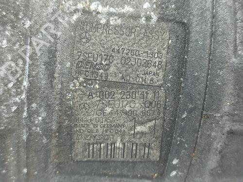 AC compressor MERCEDES-BENZ S-CLASS (W221, V221) S 320 CDI (221.022, 221.122) | BP17142196M34