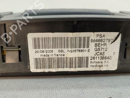 Climate control PEUGEOT 307 (3A/C) 1.4 16V | BP17145458I5 