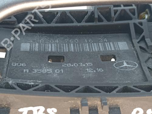 Rear right exterior door handle MERCEDES-BENZ A-CLASS (W176) A 180 CDI / d (176.012) | BP17239680C130