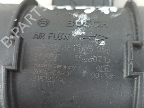 Mass air flow sensor FIAT FIORINO Box Body/MPV (225_) 1.3 D Multijet (225BXD1A, 225BXB1A, 225BXB11) | BP17429869M95 