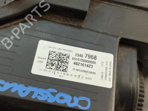 Right headlight OPEL CROSSLAND X / CROSSLAND (P17, P2QO) 1.5 Turbo D (75) | BP17454100C29