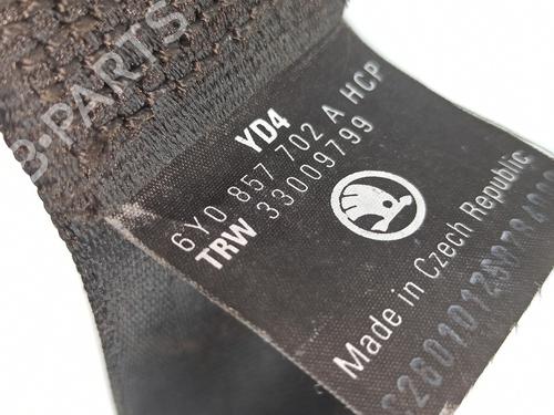 Front right seatbelt SKODA FABIA I Combi (6Y5) 1.4 | BP17524343I25 