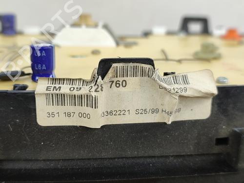Instrument cluster OPEL ZAFIRA A MPV (T98) 1.6 LPG (F75) | BP17549637C47 