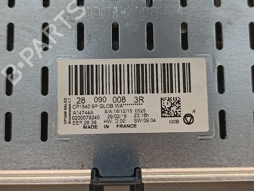 Climate control RENAULT MEGANE IV Hatchback (B9A/M/N_) 1.5 dCi 110 (B9A3) | BP17573908I5 
