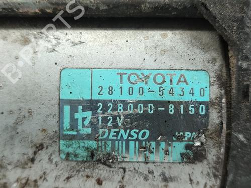 Starter TOYOTA HIACE IV Van (__H1_, __H2_) 2.4 D (LXH12, LXH22) | BP17679561M8