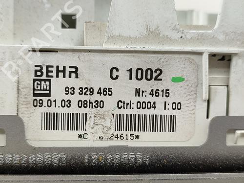 AC-Styringsenhed/Manøvreenhed OPEL MERIVA A MPV (X03) 1.6 16V (E75) | BP17858294I5 
