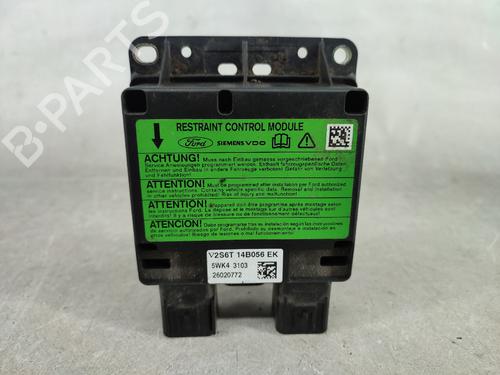 ECU airbags FORD FIESTA V (JH_, JD_) 1.25 16V 2S6T14B056EK