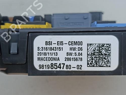 Fuse box OPEL GRANDLAND / GRANDLAND X (A18, P1UO) 1.5 Turbo D (75) | BP17858383E1 