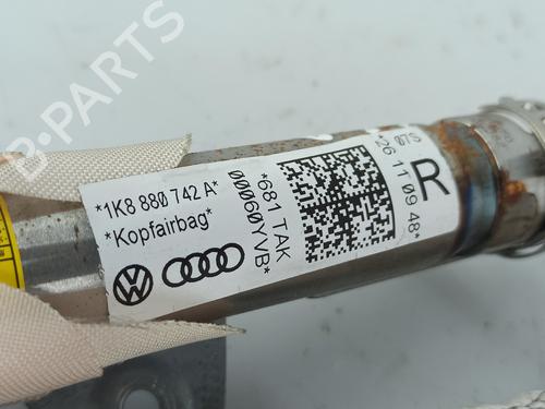 Right curtain airbag VW SCIROCCO III (137, 138) 2.0 TDI | BP18202554C12 