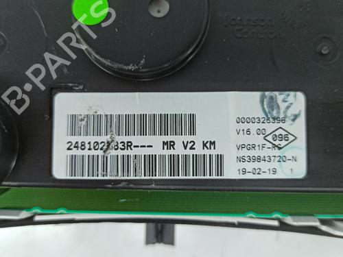 Instrument cluster DACIA SANDERO II TCe 90 (B8M1, B8MA, B8AC) | BP18323569C47