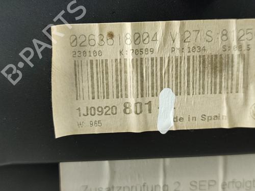 Instrument cluster VW GOLF IV (1J1) 1.4 16V | BP18644695C47