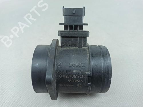 Mass air flow sensor FIAT FIORINO Box Body/MPV (225_) 1.3 D Multijet (225BXD1A, 225BXB1A, 225BXB11) 55208546