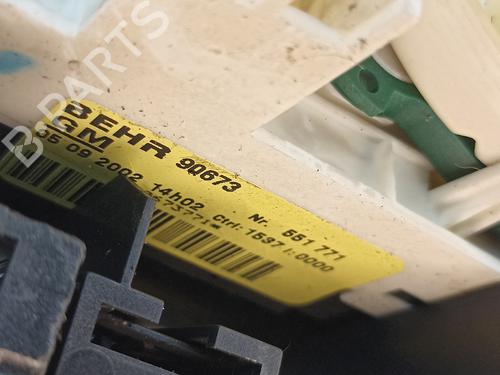 Climate control OPEL ZAFIRA A MPV (T98) 1.6 16V (F75) | BP19037998I5