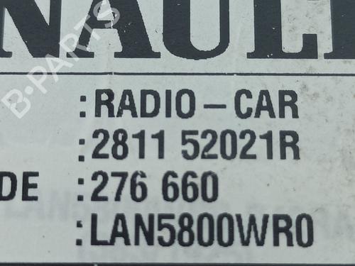 Radio DACIA SANDERO II TCe 90 (B8M1, B8MA, B8AC) | BP19100570E6 