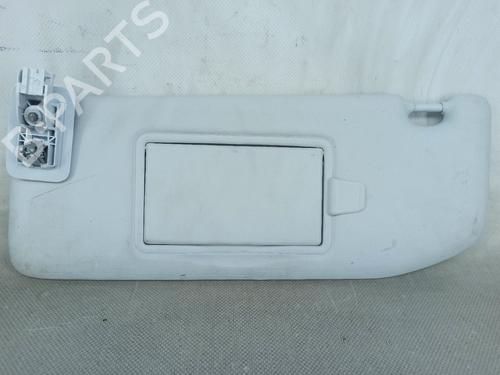 Used Left sun visor PEUGEOT 208 I (CA_, CC_) 1.6 HDi / BlueHDi 75 (75 hp) 19135680