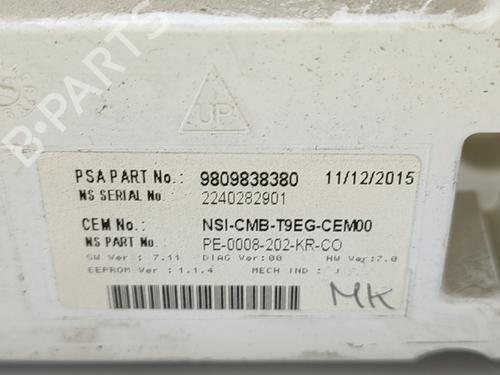 Instrument cluster PEUGEOT 308 II (LB_, LP_, LW_, LH_, L3_) 1.6 HDi 100 | BP19112808C47