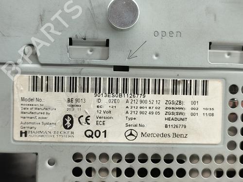 Radio MERCEDES-BENZ E-CLASS (W212) E 220 CDI / BlueTEC (212.001, 212.002) | BP19257094E6