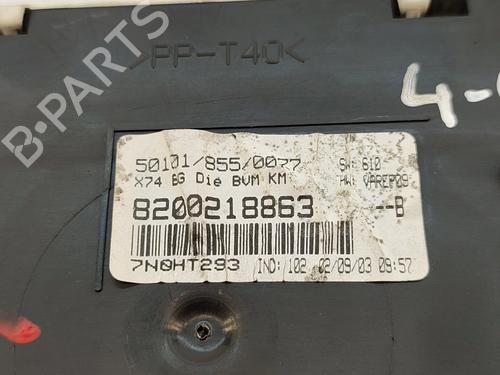 Instrument cluster RENAULT LAGUNA II Grandtour (KG0/1_) 1.9 dCi (KG0G) | BP19304258C47 